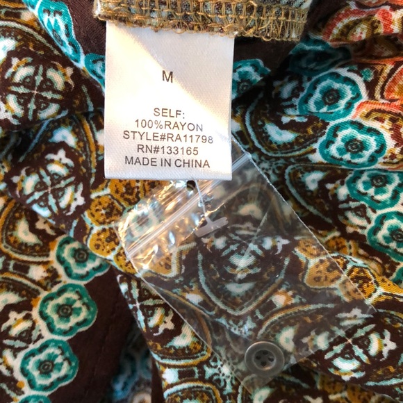 Altar’d State Peasant Ruffle Top - Picture 6 of 6